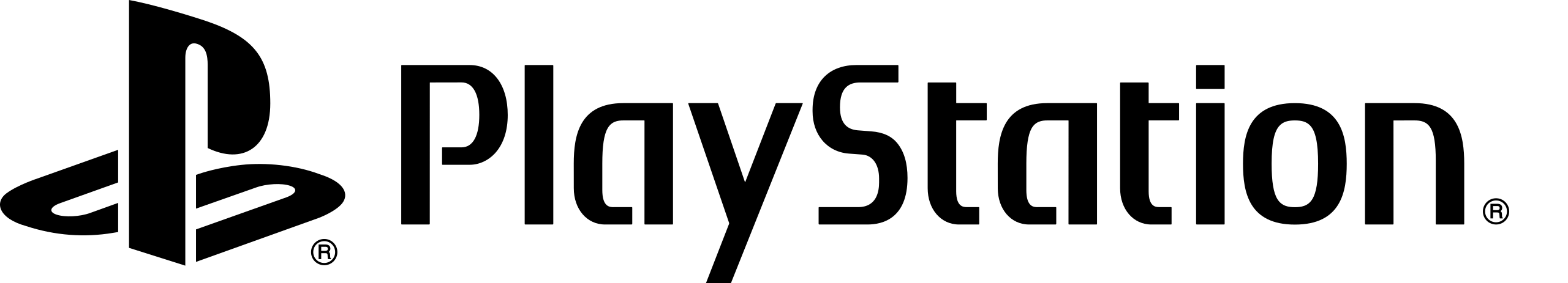 Black PlayStation Logo