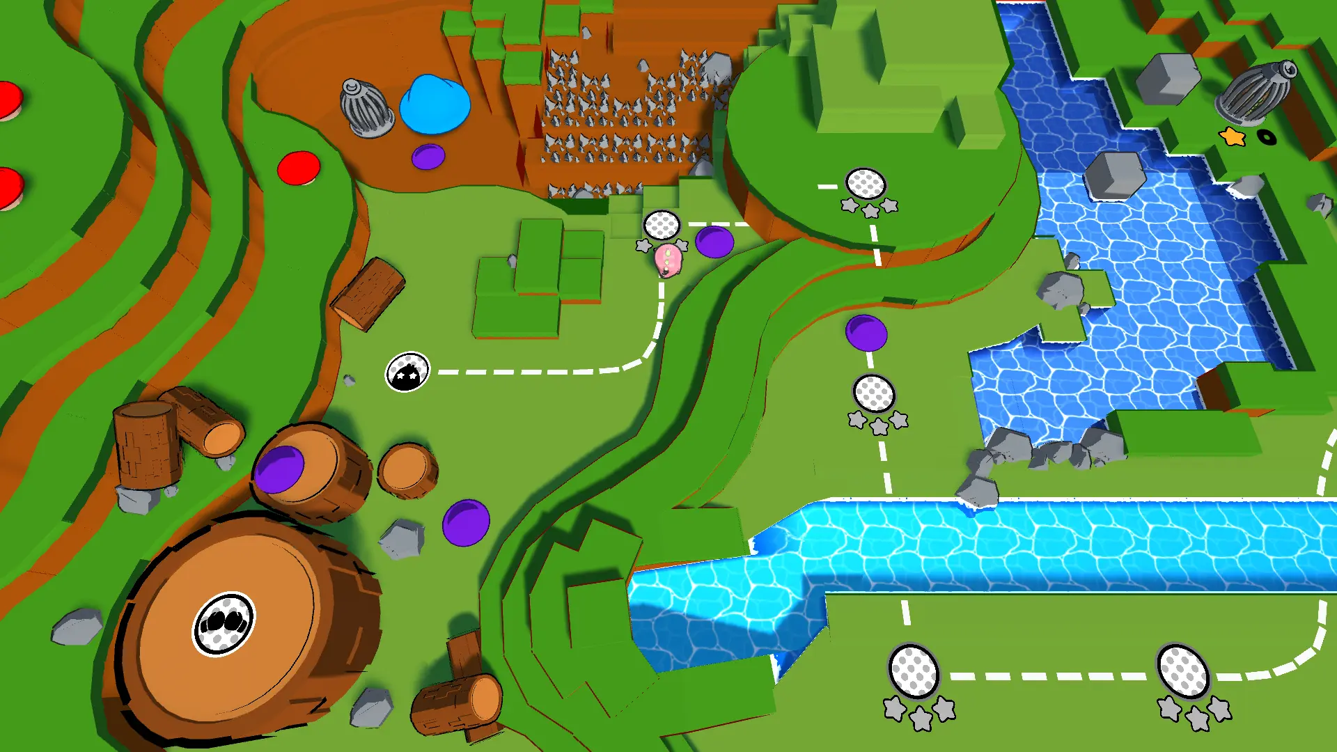 Dino Party Grass Map